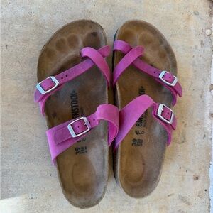 Birkenstock Magenta 39 100% Leather